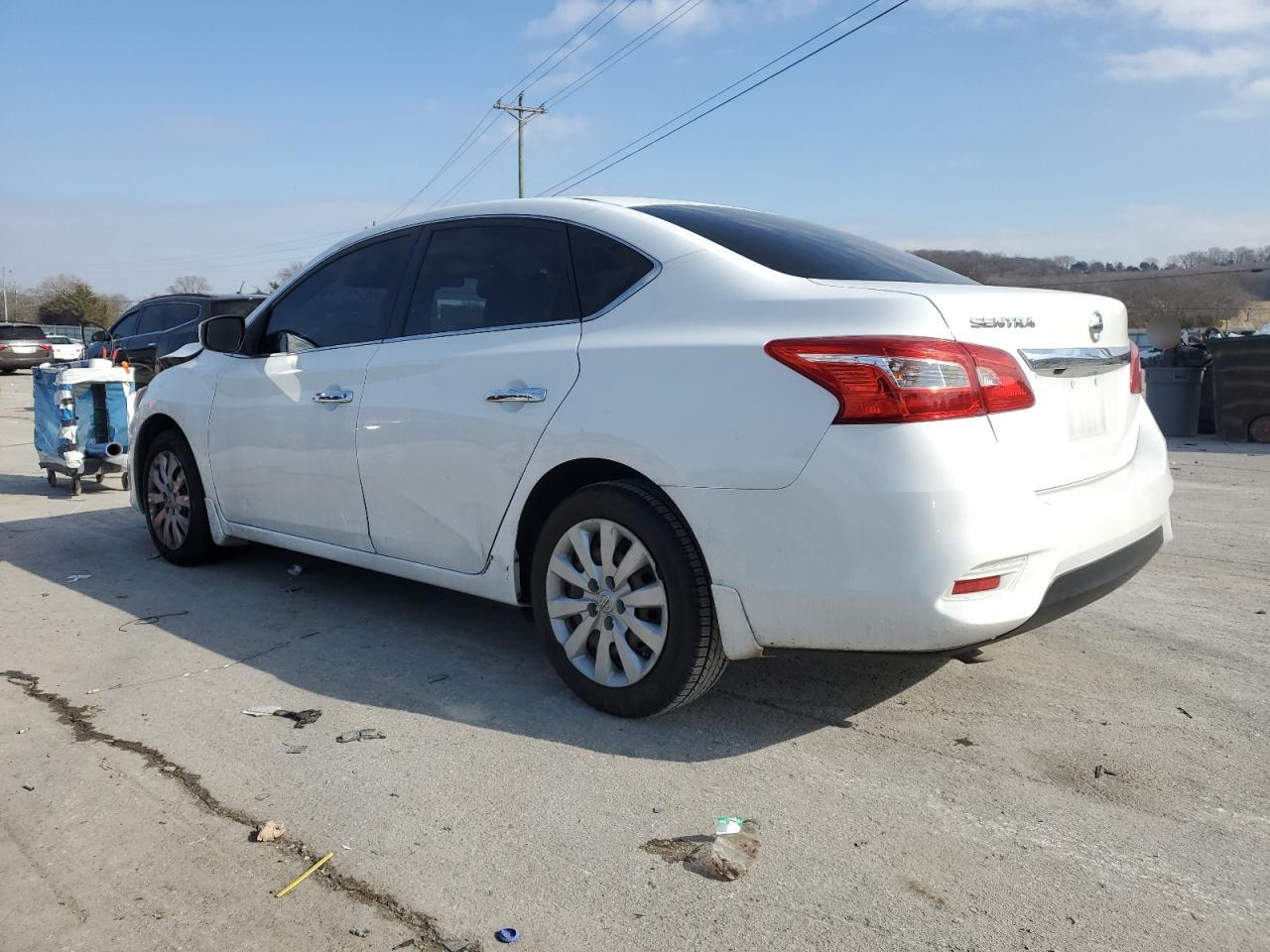 2019 Nissan Sentra VIN 3N1AB7AP8KY247202 Copart auction photo, front end damage thumbnail 2
