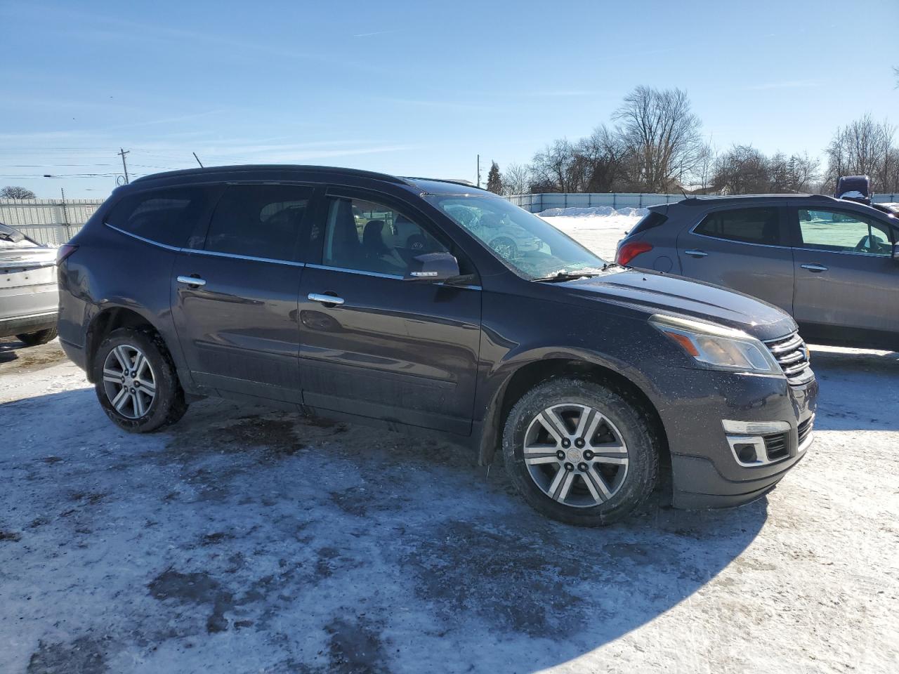 2015 Chevrolet Traverse VIN 1GNKVGKD1FJ119754 Copart auction photo, side damage thumbnail 4