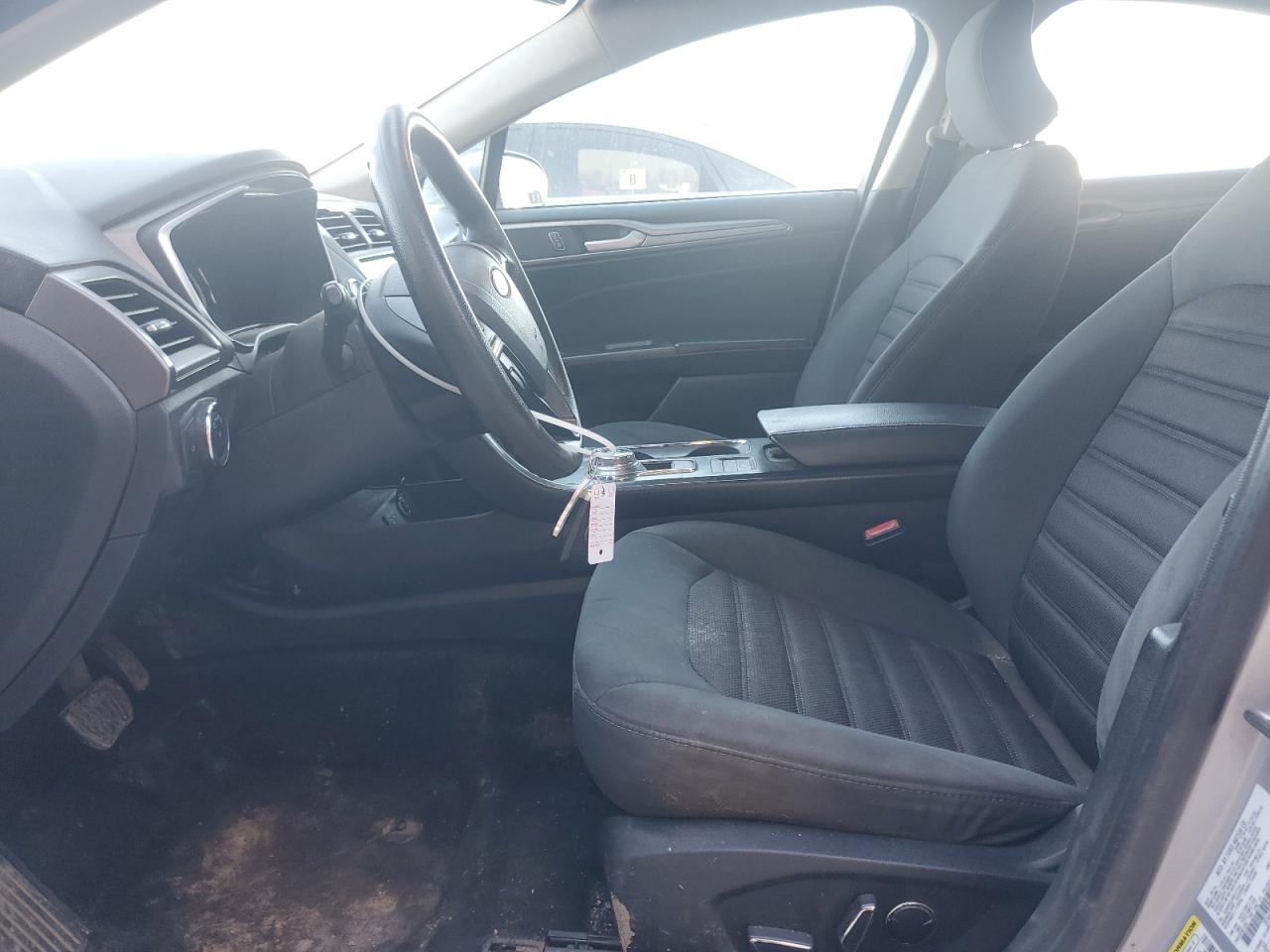 2019 Ford Fusion VIN 3FA6P0LU5KR117165 Copart auction photo, front end damage thumbnail 7