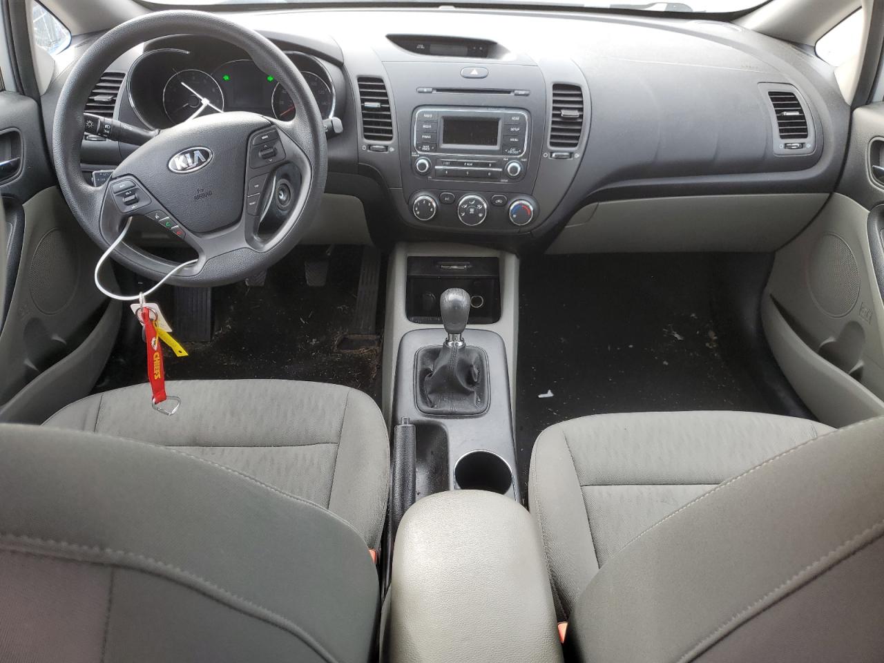 2015 KIA Forte VIN KNAFK4A68F5428566 Copart auction photo, front end damage thumbnail 8