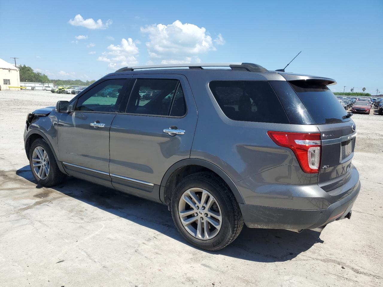 2013 Ford Explorer VIN 1FM5K7D82DGB26605 Copart auction photo, front end / side damage thumbnail 2