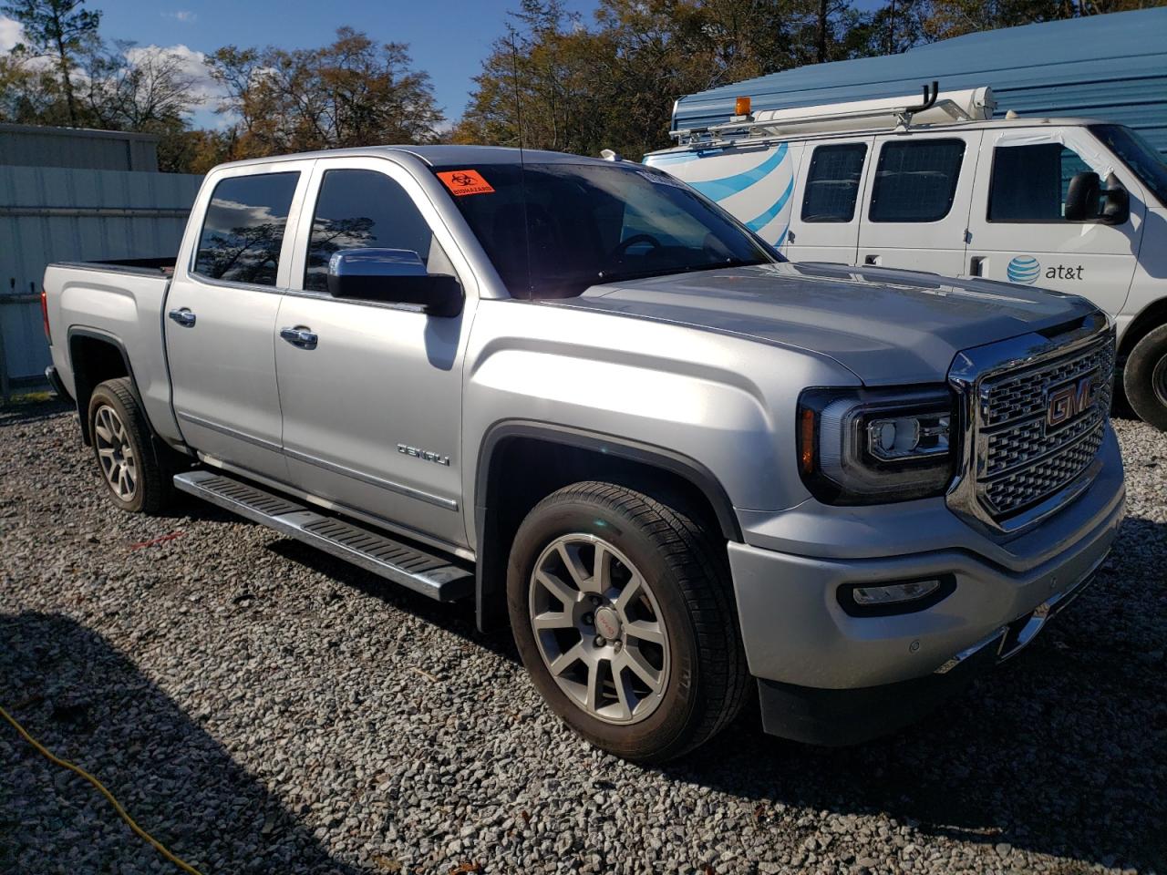 2017 GMC Sierra VIN 3GTU2PEC8HG437713 Copart auction photo, side damage thumbnail 4