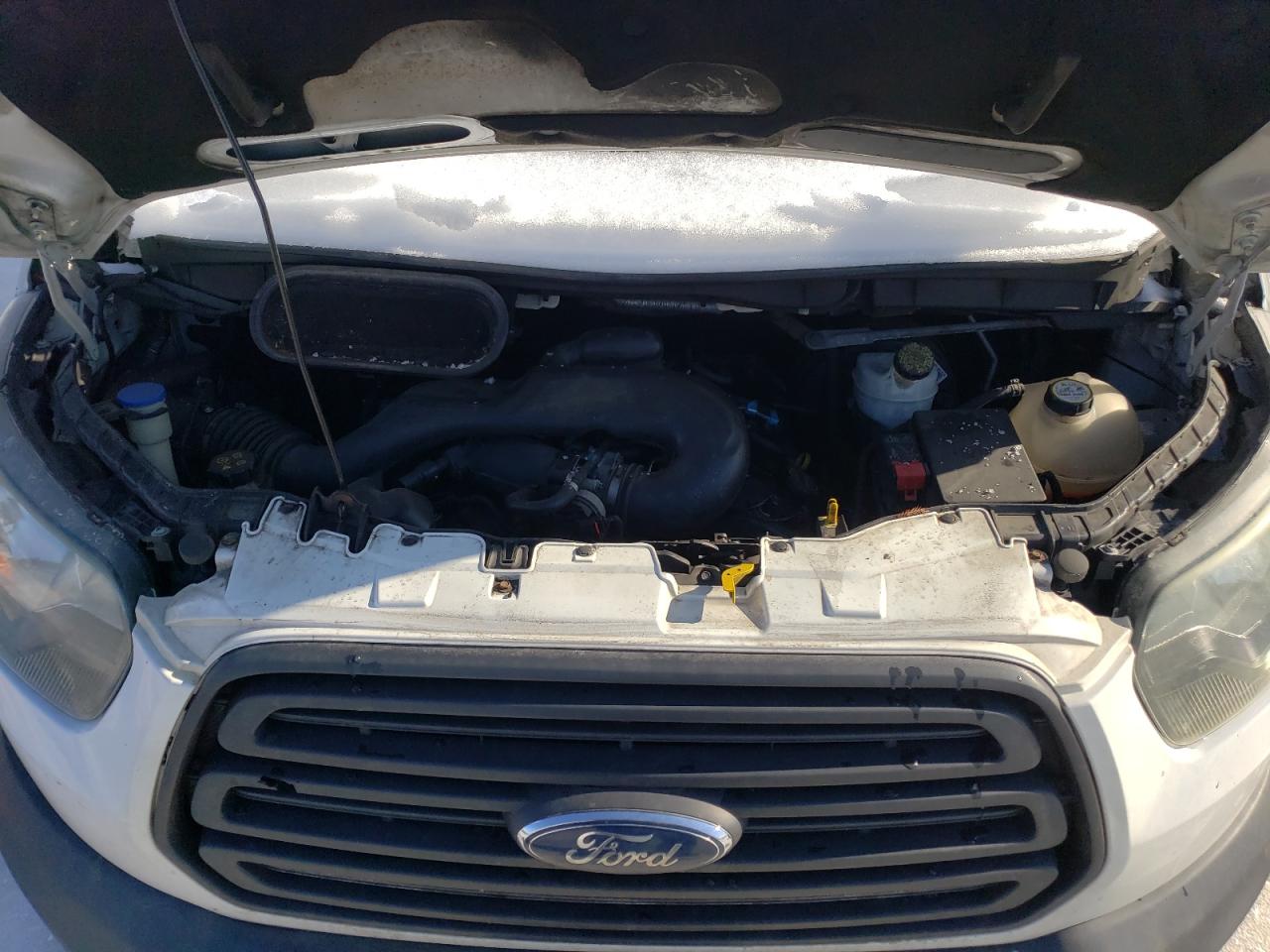 2015 Ford Transit VIN 1FTNR2YM5FKA51604 Copart auction photo, rear end / side damage thumbnail 12