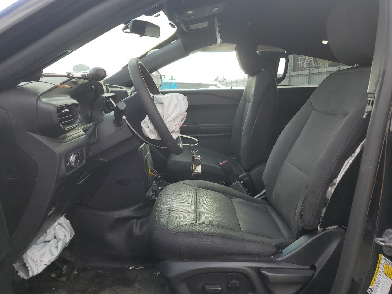 2020 Ford Explorer VIN 1FM5K8AB2LGB42906 Copart auction photo, all over damage thumbnail 7