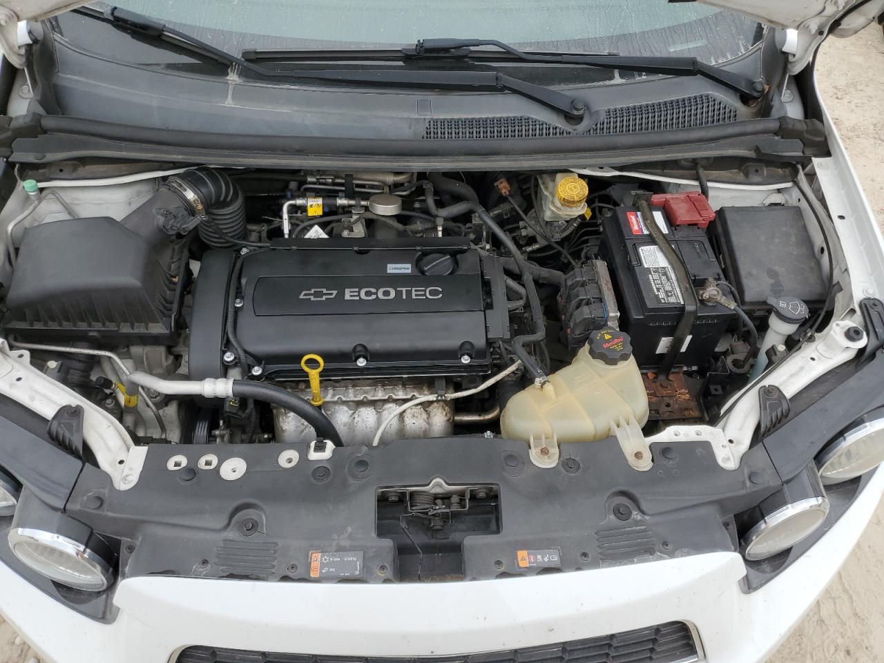 2014 Chevrolet Sonic VIN 1G1JC5SHXE4141999 Copart auction photo, rear end damage thumbnail 11