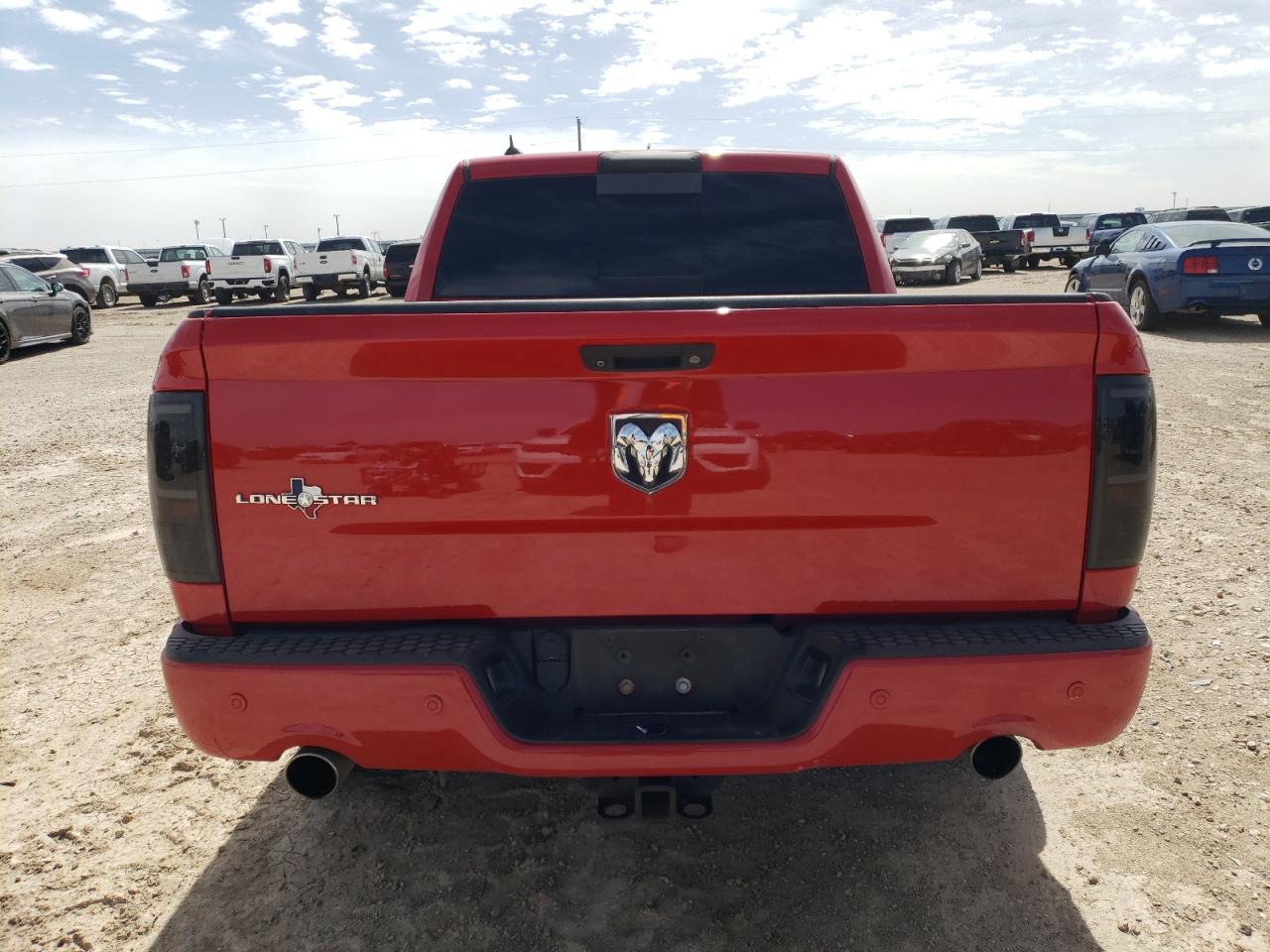 2015 RAM 1500 VIN 1C6RR6LT8FS541744 Copart auction photo, front end / side damage thumbnail 6