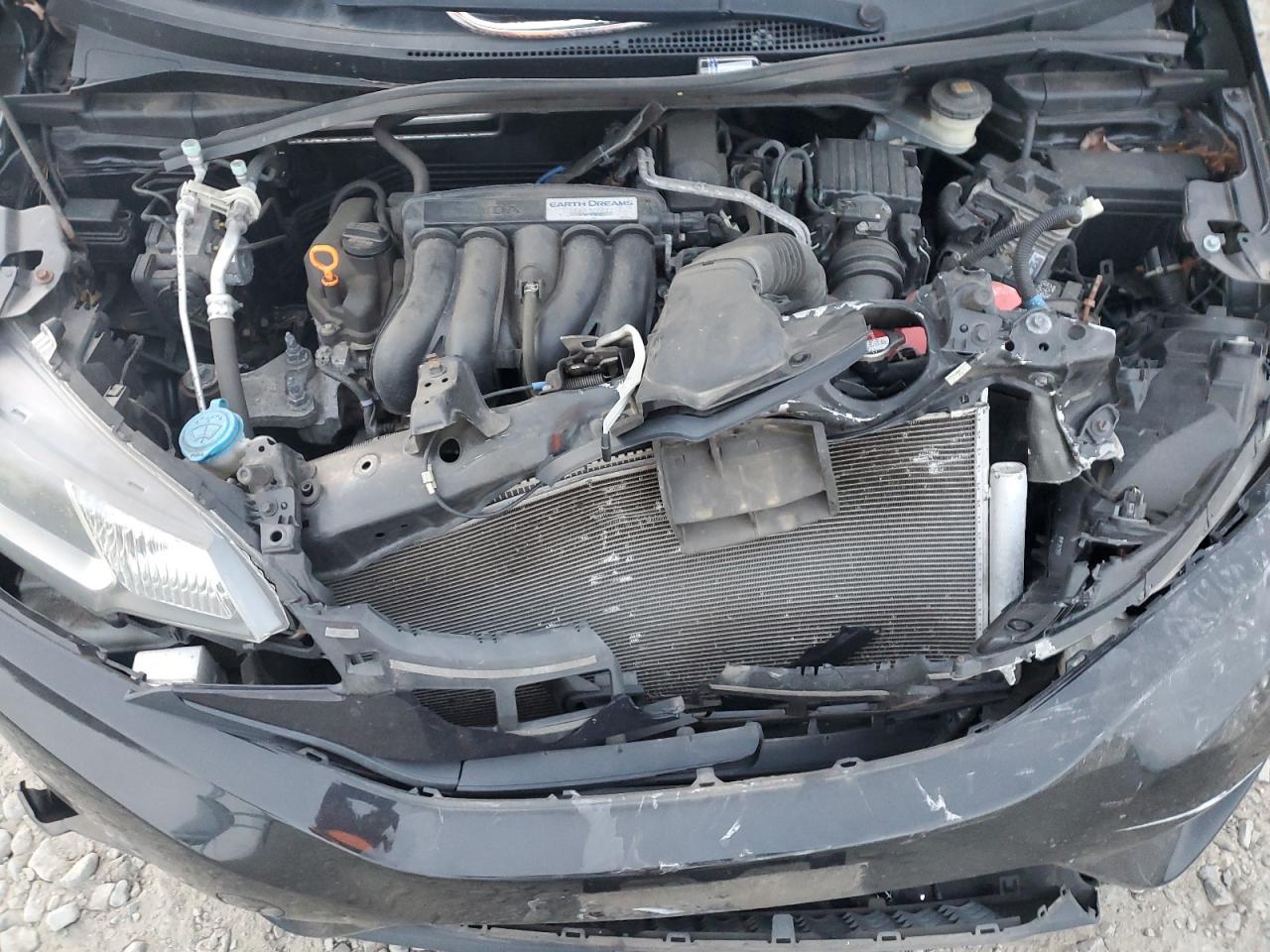 2016 Honda Fit VIN JHMGK5H5XGS005970 Copart auction photo, front end damage thumbnail 11