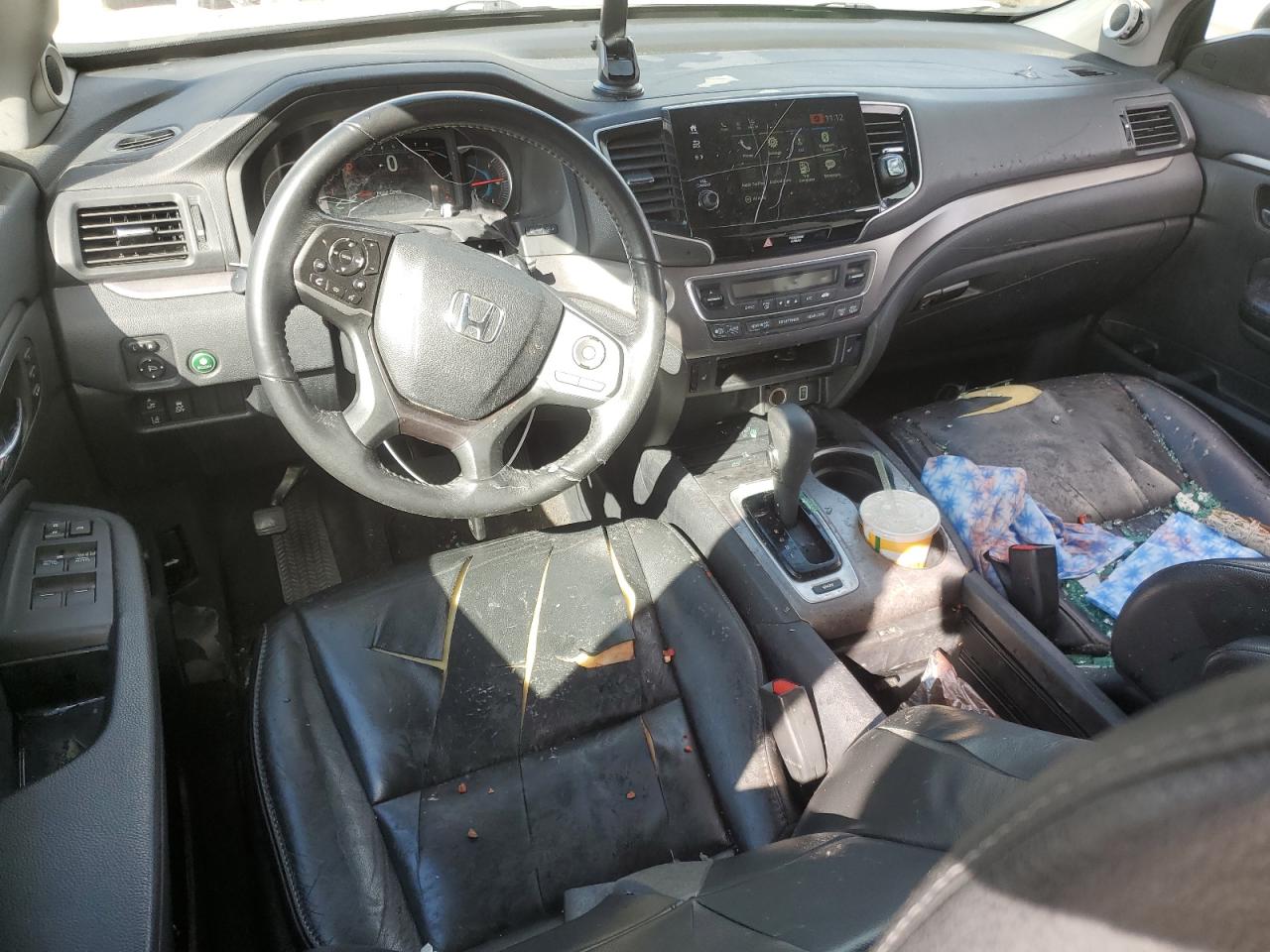2019 Honda Pilot VIN 5FNYF5H56KB027030 Copart auction photo, vandalism damage thumbnail 8