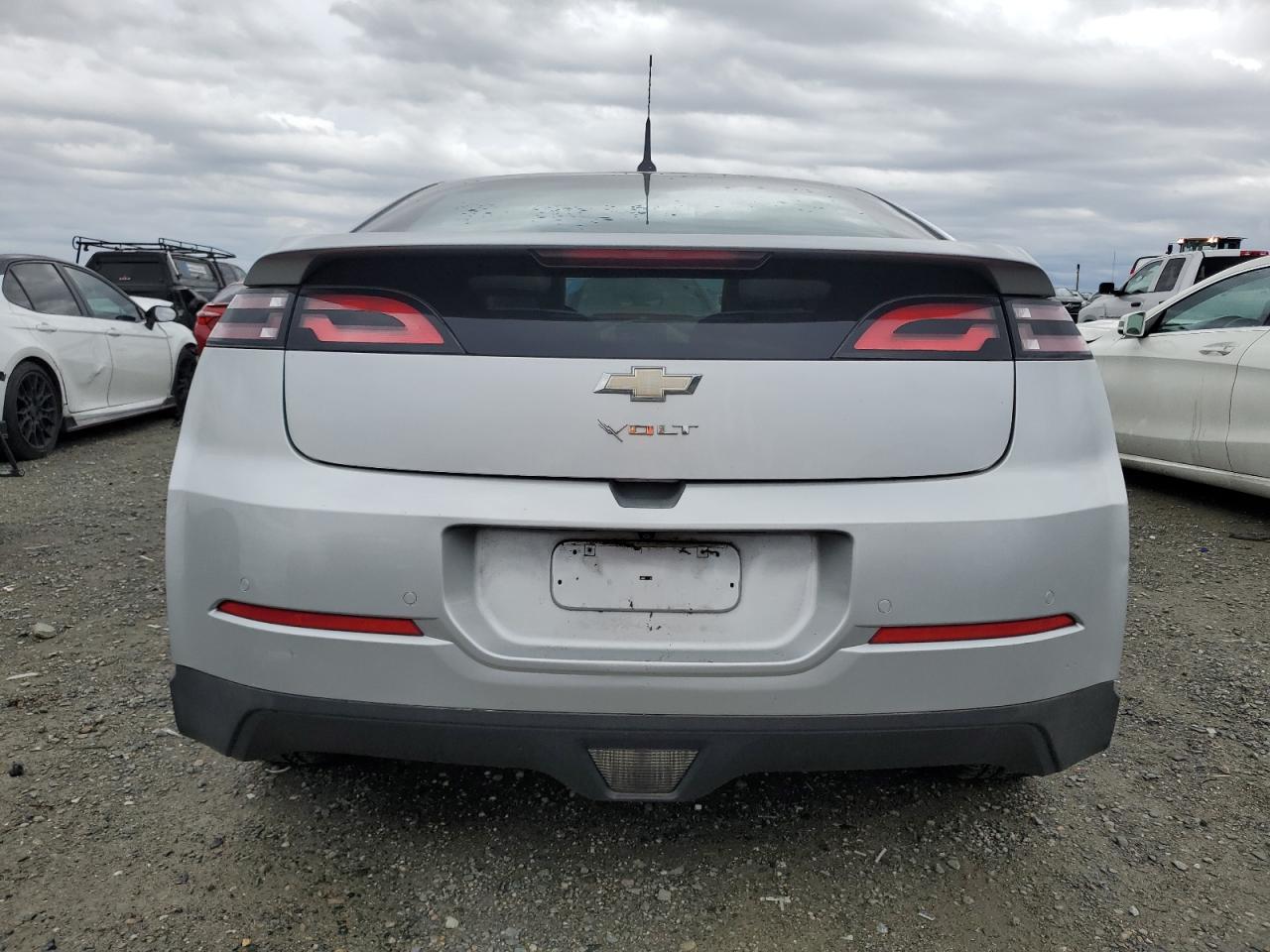 2014 Chevrolet Volt VIN 1G1RF6E48EU145994 Copart auction photo, side damage thumbnail 6