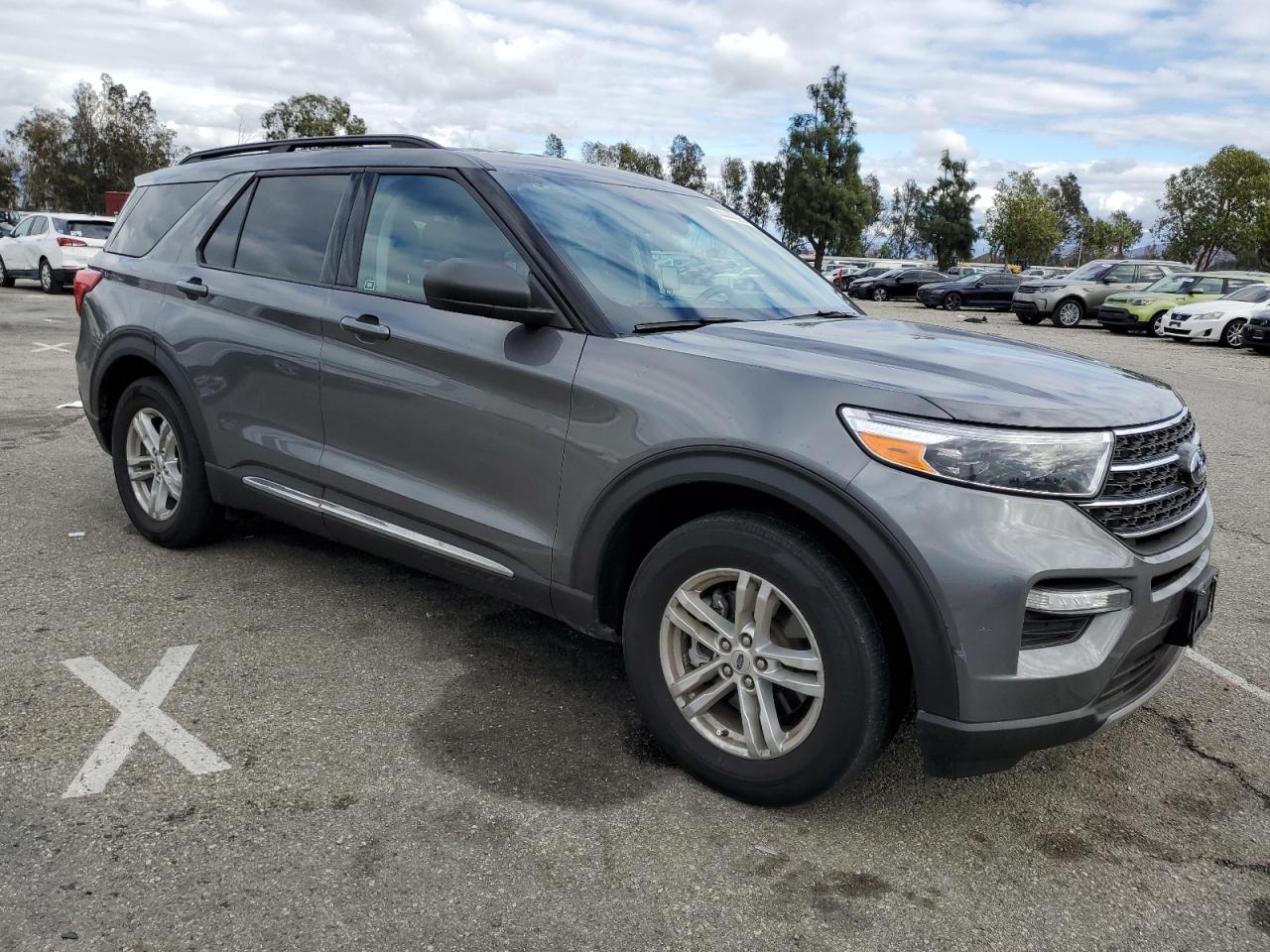 2023 Ford Explorer VIN 1FMSK7DH6PGA12033 Copart auction photo, rear end damage thumbnail 4