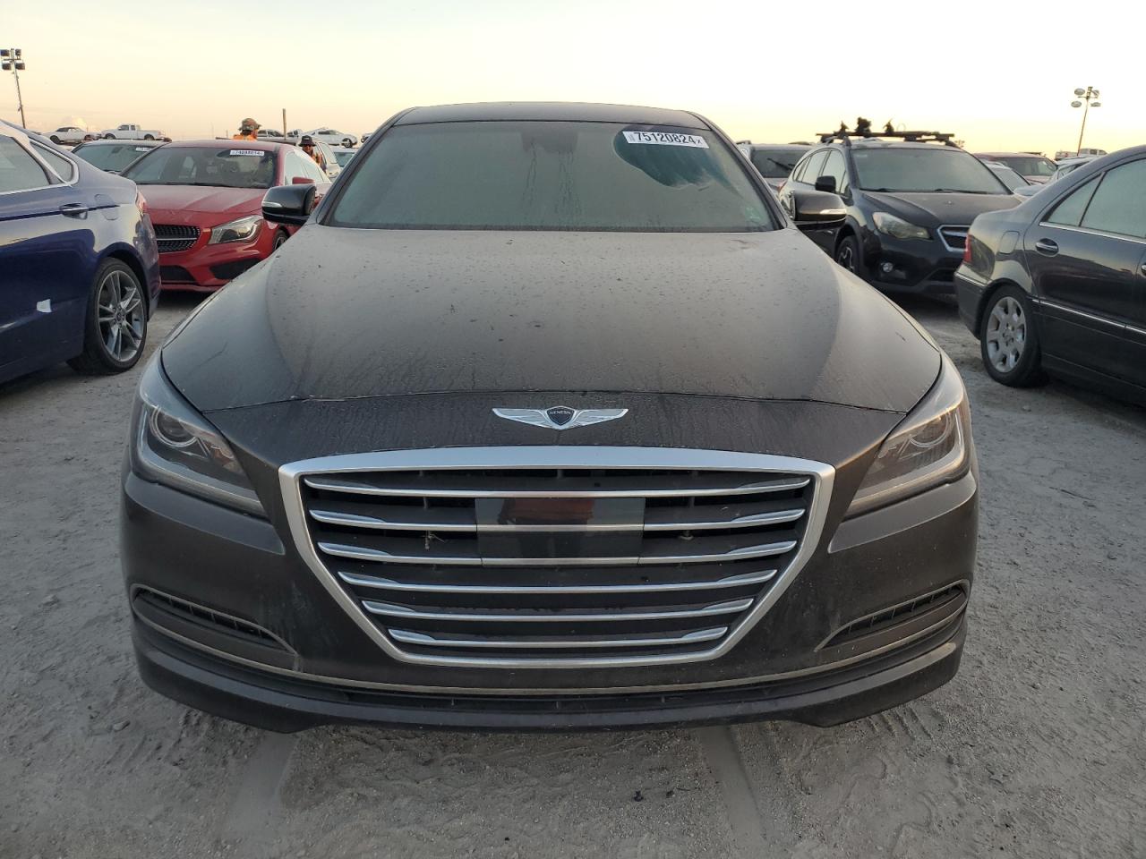 2017 Genesis G80 VIN KMHGN4JE2HU177957 Copart auction photo, water/flood damage thumbnail 5