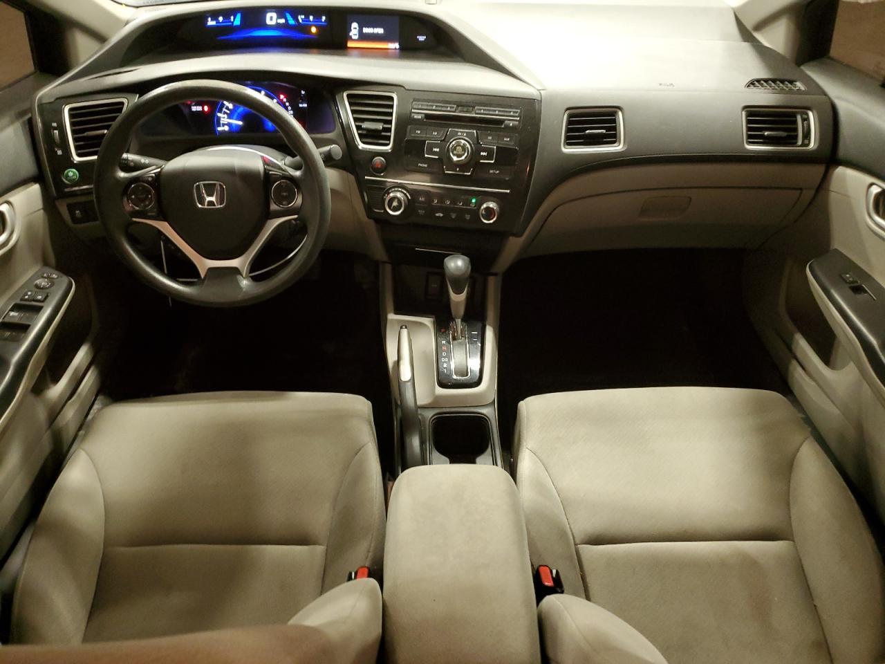2013 Honda Civic VIN 2HGFB2F5XDH301543 Copart auction photo, side damage thumbnail 8