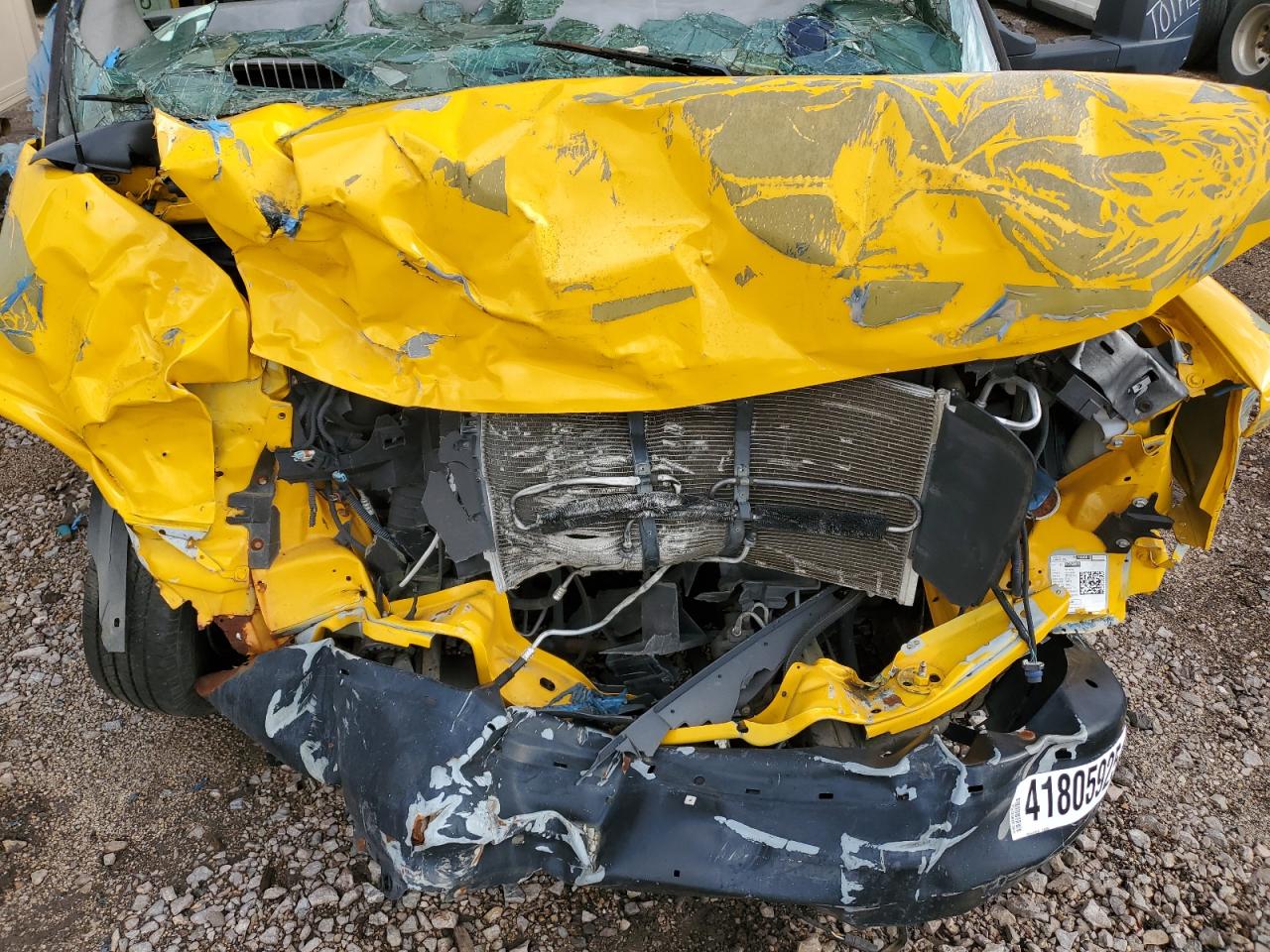 2018 GMC Savana VIN 7GZ37TCG9JN902396 Copart auction photo, front end / side damage thumbnail 12