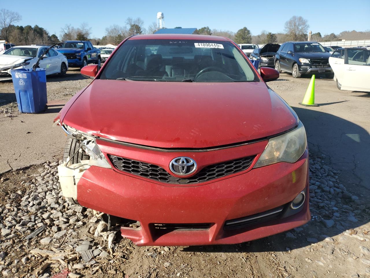 2014 Toyota Camry VIN 4T1BF1FK1EU821416 Copart auction photo, front end / minor dent/scratches damage thumbnail 5