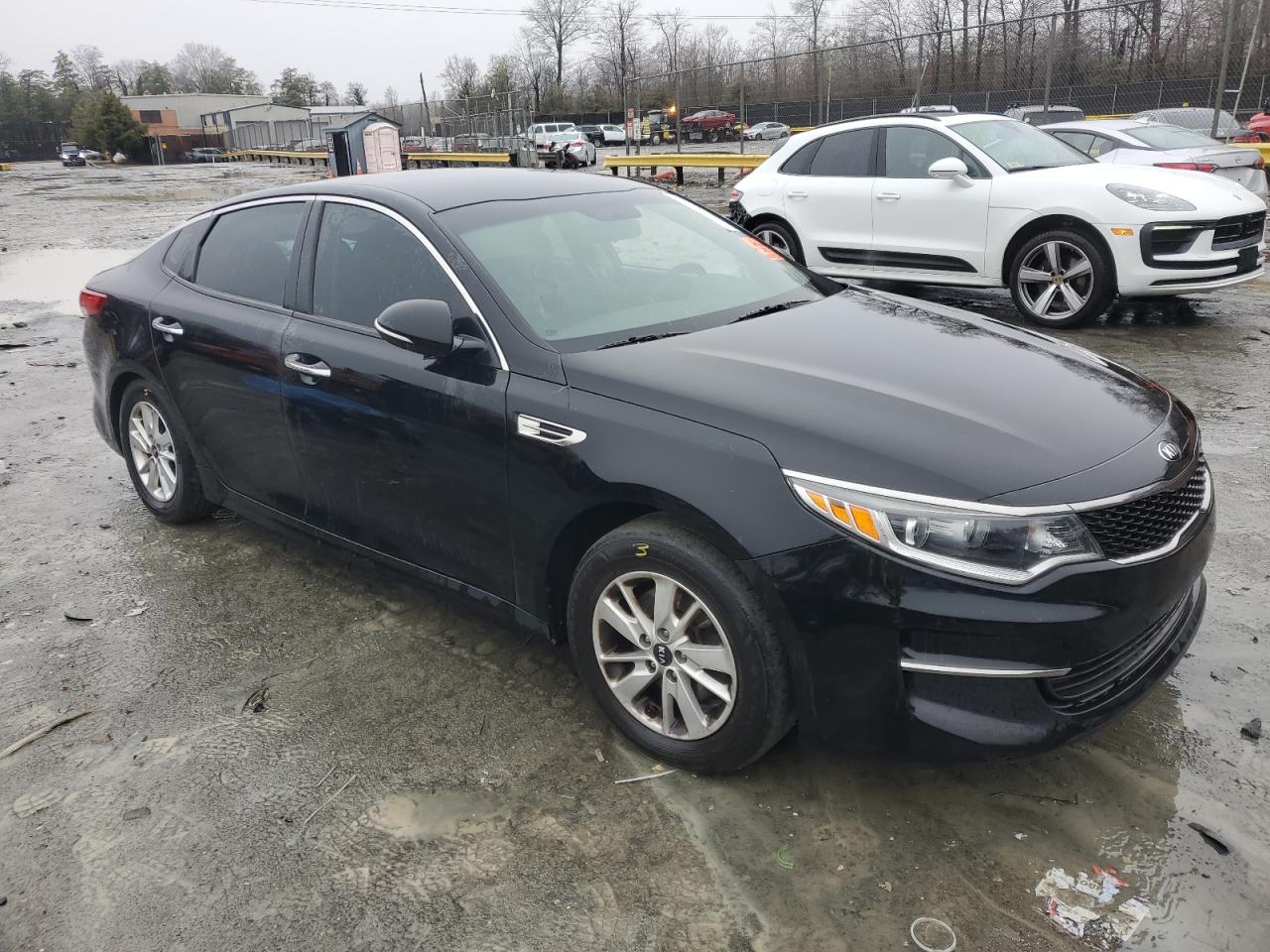 2016 KIA Optima VIN 5XXGT4L37GG116775 Copart auction photo, rear end damage thumbnail 4