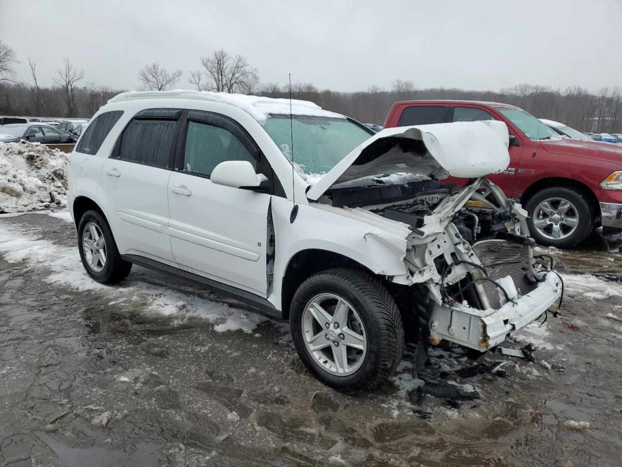 2006 Chevrolet Equinox VIN 2CNDL73F766079583 Copart auction photo, front end / rear end damage thumbnail 4