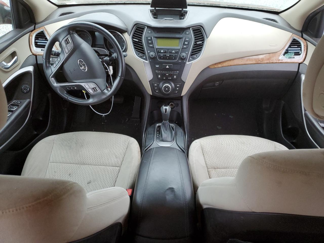 2015 Hyundai Santa Fe VIN 5XYZT3LB7FG280807 Copart auction photo, vandalism damage thumbnail 8