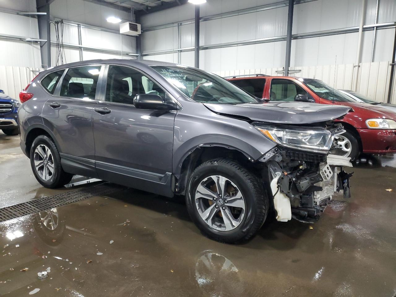 2018 Honda CR-V VIN 2HKRW6H37JH210753 Copart auction photo, front end damage thumbnail 4
