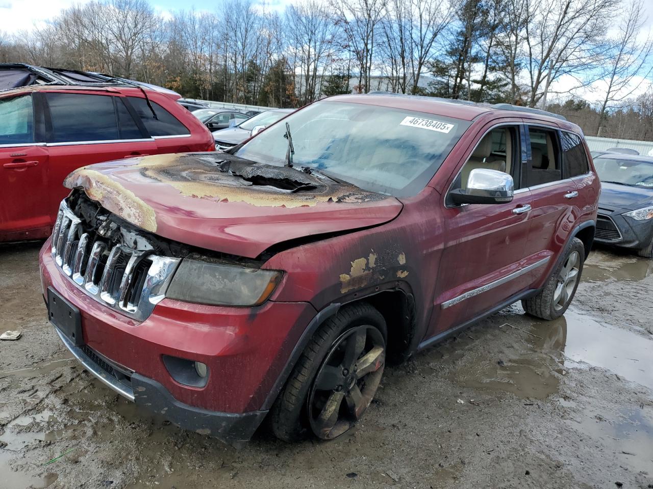 2012 Jeep Grand Cherokee VIN 1C4RJFBT5CC124735