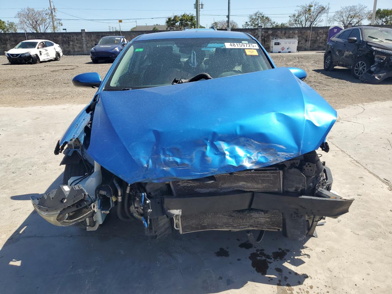 2017 Hyundai Elantra VIN 5NPD84LF0HH034181 Copart auction photo, front end damage thumbnail 5