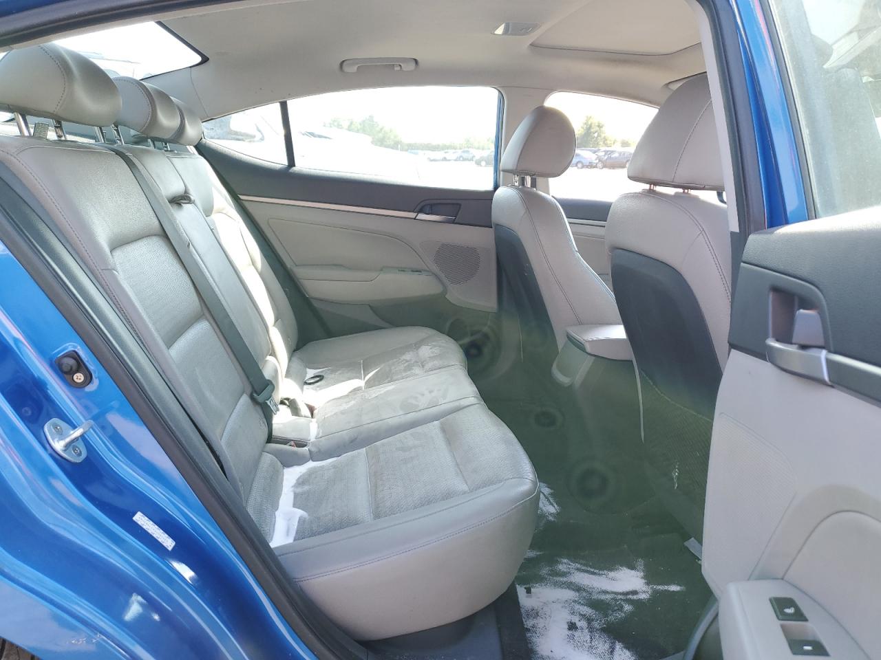 2017 Hyundai Elantra VIN KMHD84LFXHU067402 Copart auction photo, front end / side damage thumbnail 10