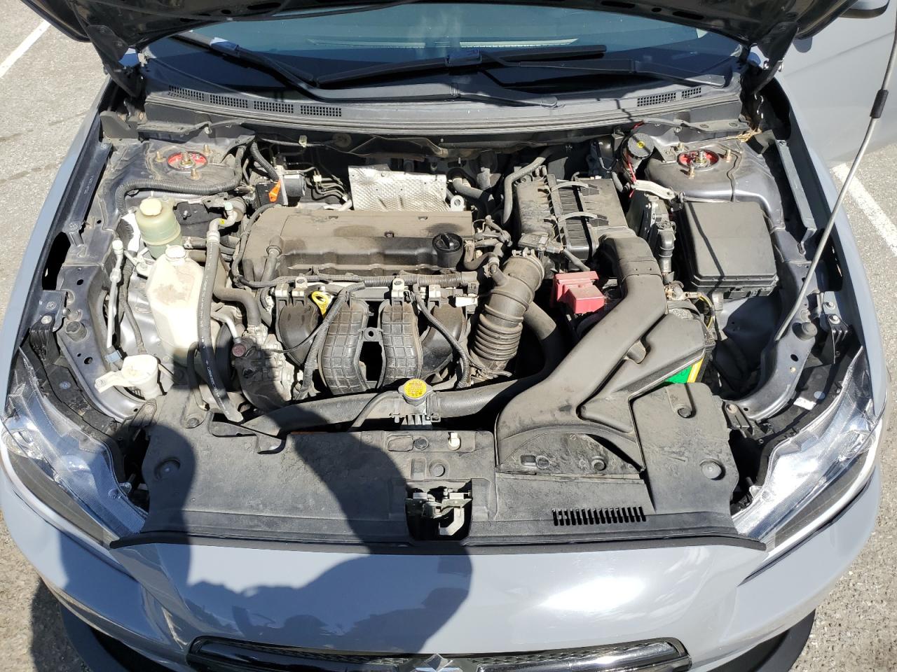 2008 Mitsubishi Lancer VIN JA3AU26U98U019289 Copart auction photo, side / rear end damage thumbnail 11