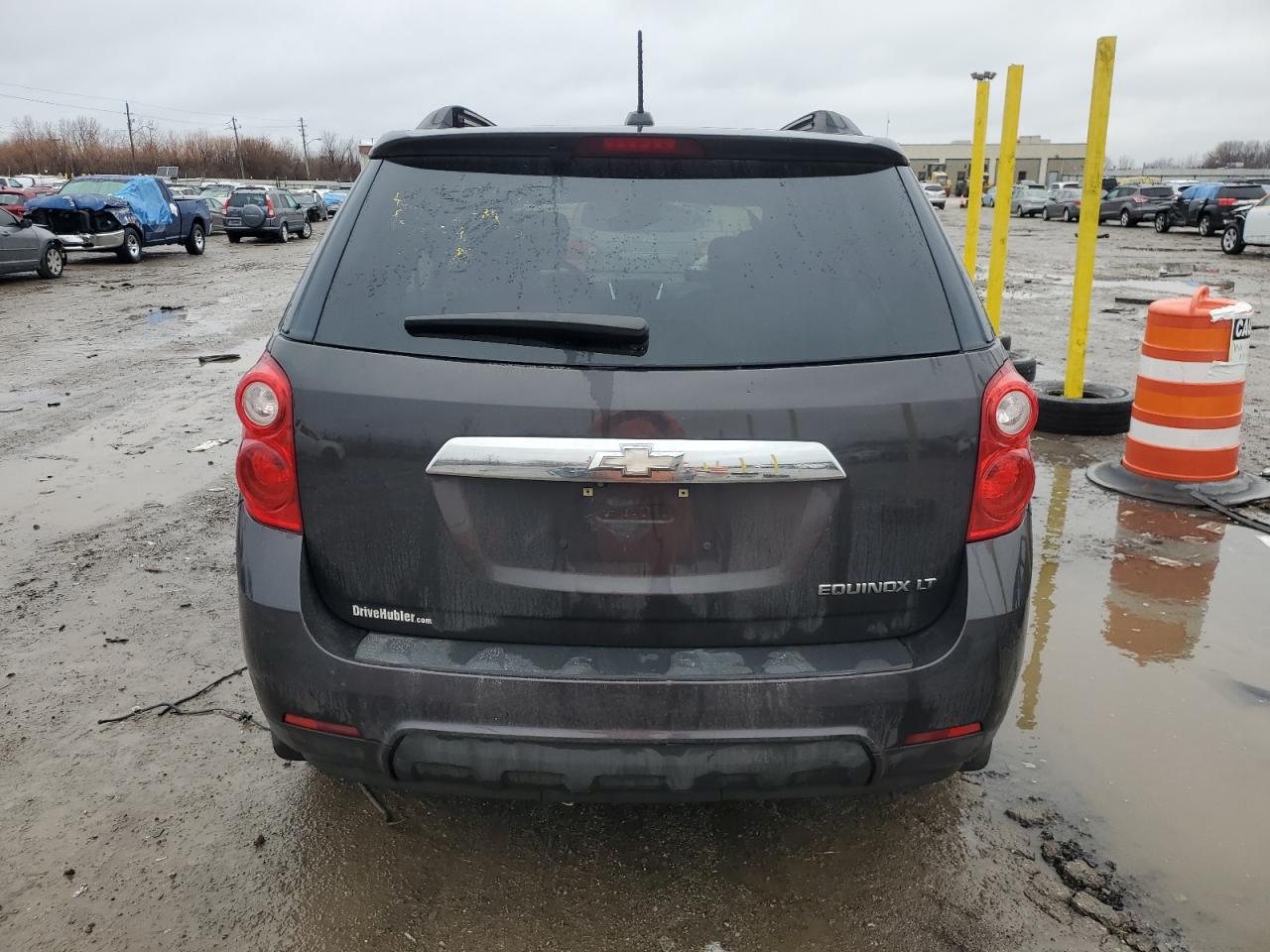 2015 Chevrolet Equinox VIN 2GNALBEK8F6415303 Copart auction photo, front end / side damage thumbnail 6