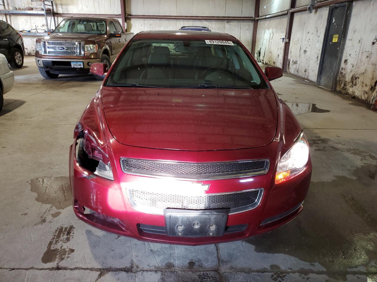 2009 Chevrolet Malibu VIN 1G1ZJ57709F220245 Copart auction photo, front end / minor dent/scratches damage thumbnail 5