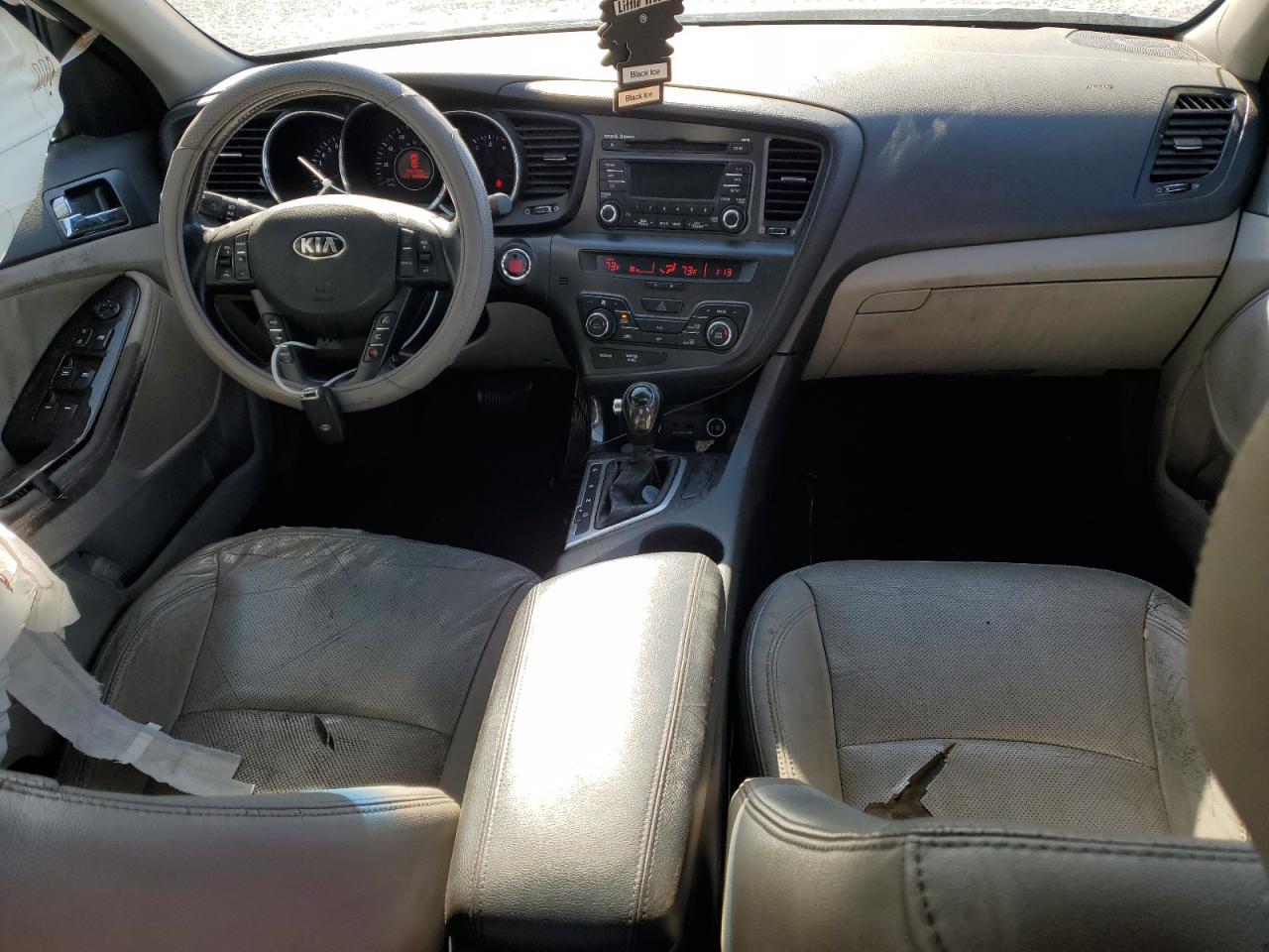 2013 KIA Optima VIN 5XXGN4A70DG100266 Copart auction photo, side damage thumbnail 8