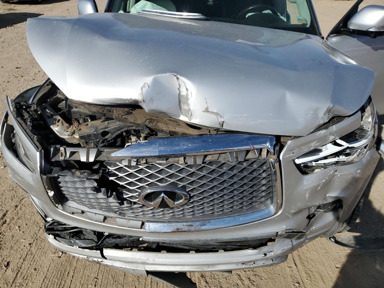 2018 Infiniti QX80 VIN JN8AZ2NC7J9440498 Copart auction photo, front end damage thumbnail 12