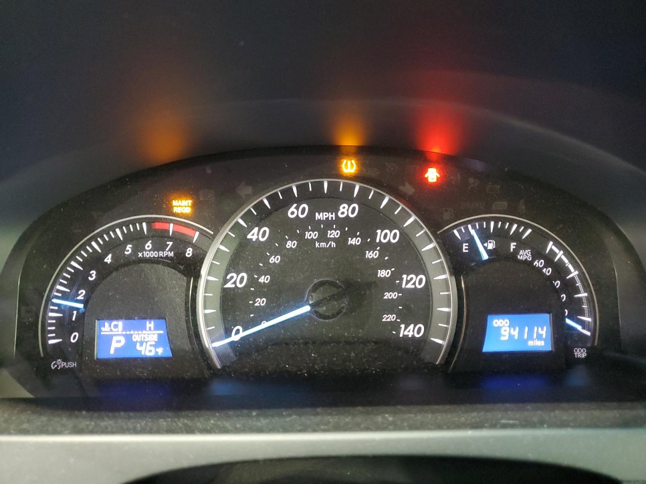 2014 Toyota Camry VIN 4T1BF1FK4EU441339 Copart auction photo, front end / rear end damage thumbnail 9