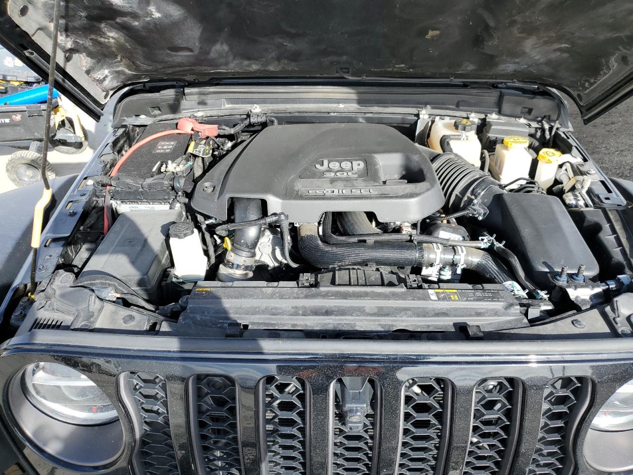 2021 Jeep Gladiator VIN 1C6JJTBM4ML500287 Copart auction photo, side / undercarriage damage thumbnail 13