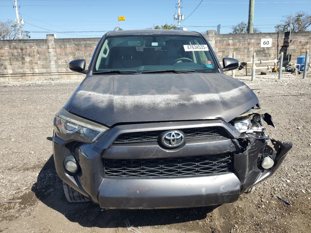 2015 Toyota 4Runner VIN JTEZU5JR4F5092453 Copart auction photo, front end damage thumbnail 5