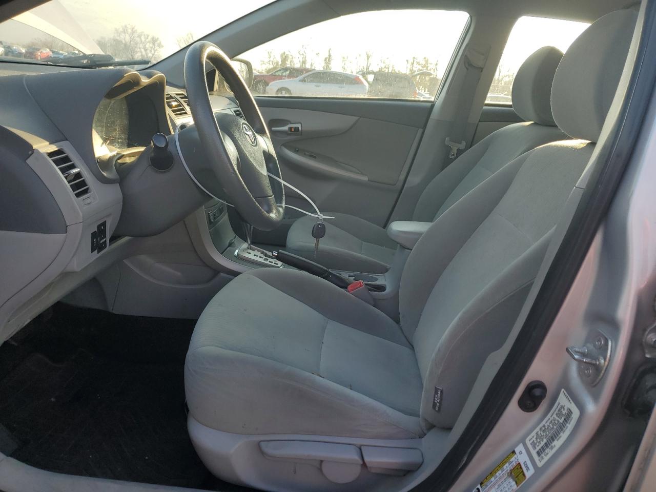 2010 Toyota Corolla VIN 1NXBU4EE3AZ280592 Copart auction photo, front end damage thumbnail 7
