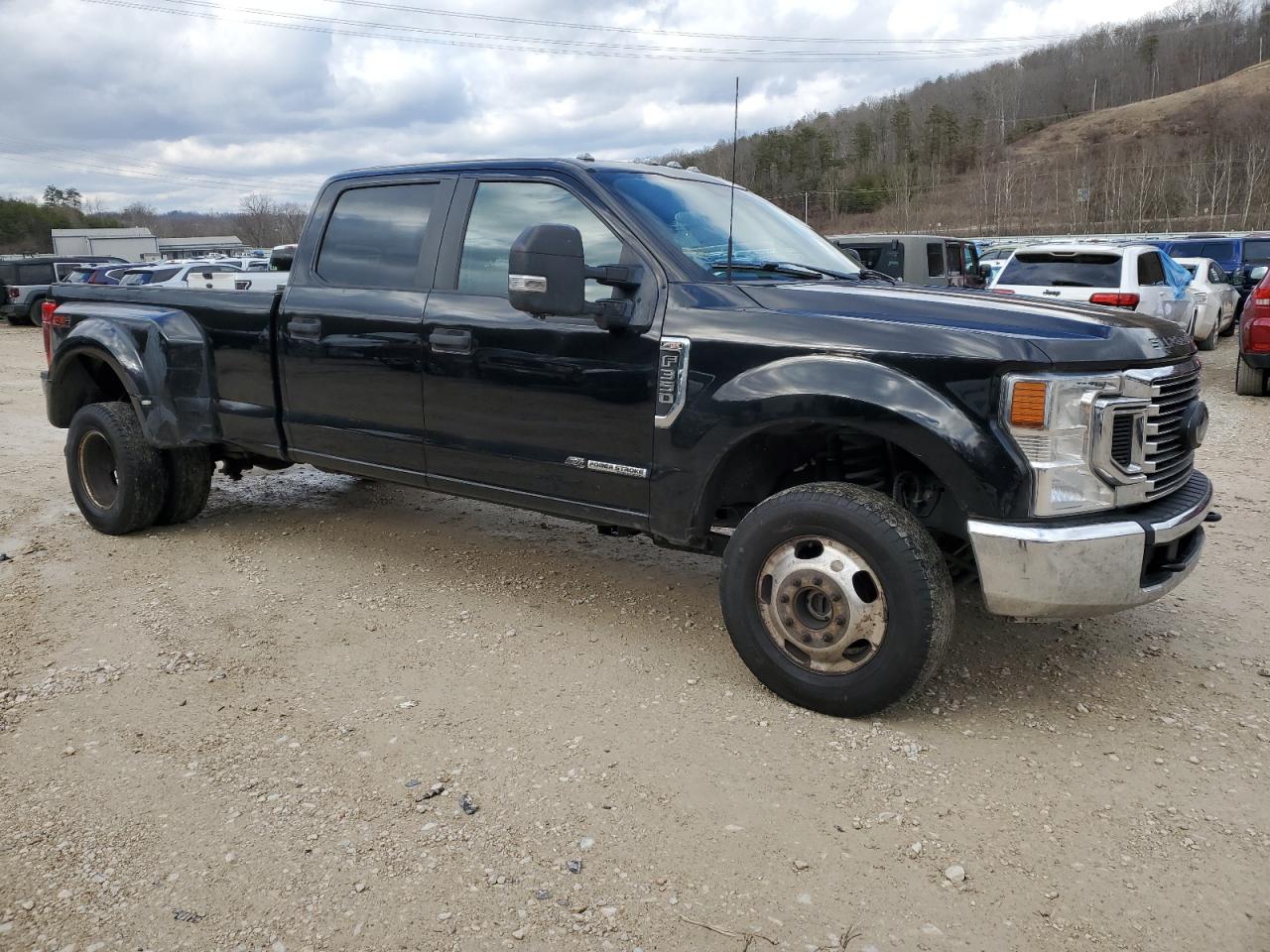 2022 Ford F350 VIN 1FT8W3DT3NEC57882 Copart auction photo, rear end damage thumbnail 4