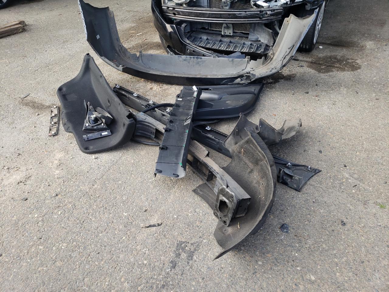 2022 Honda Civic VIN 2HGFE2F55NH609597 Copart auction photo, rear end damage thumbnail 14