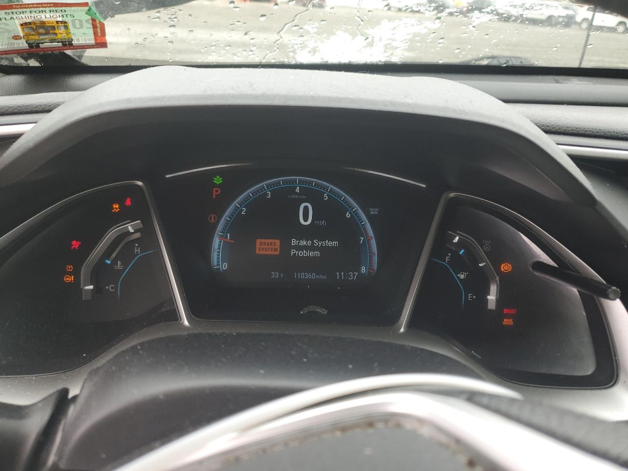 2016 Honda Civic VIN 19XFC2F74GE229560 Copart auction photo, front end damage thumbnail 9