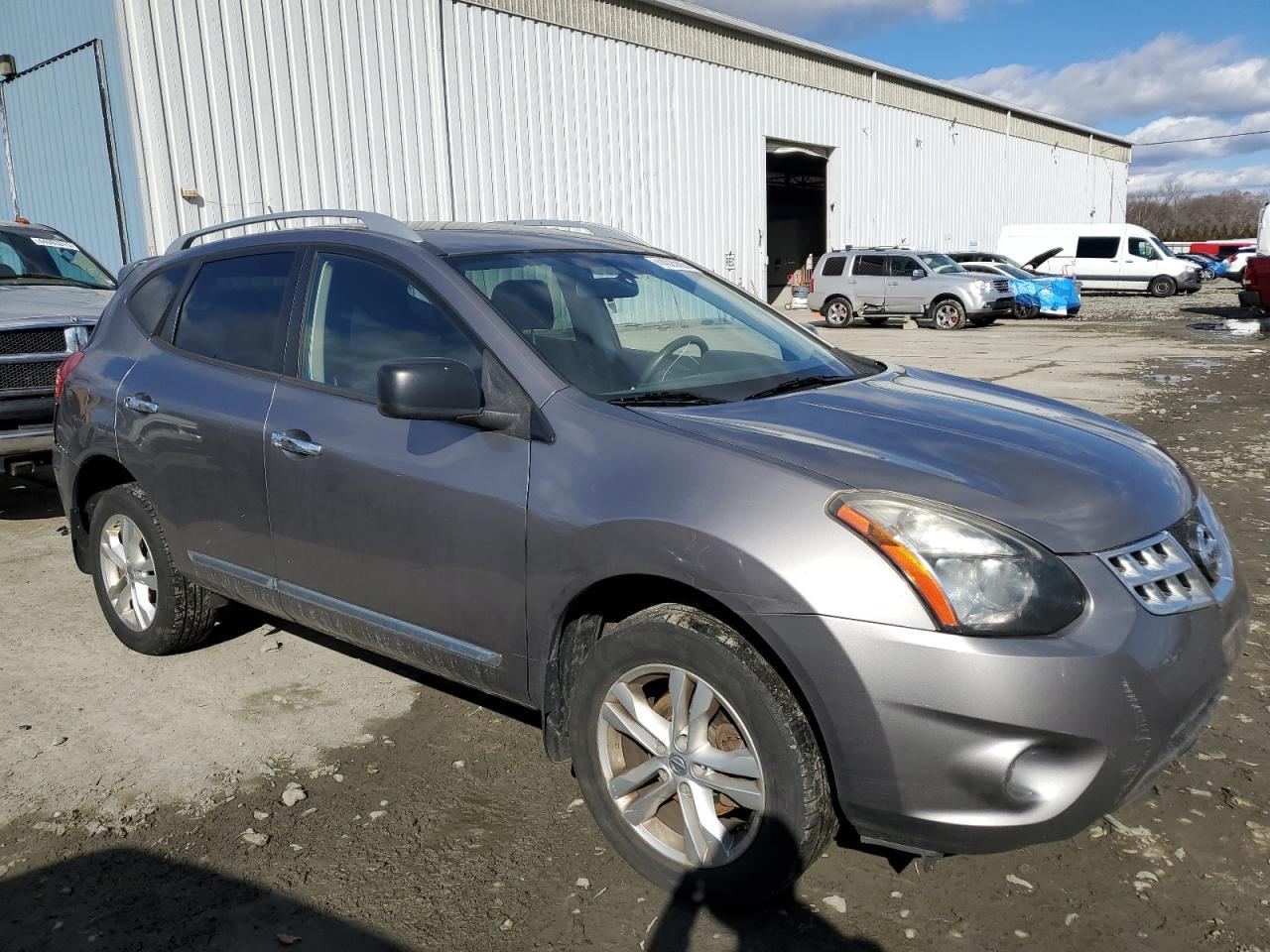 2015 Nissan Rogue VIN JN8AS5MV2FW256829 Copart auction photo, rear end damage thumbnail 4