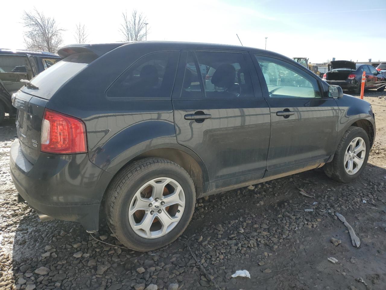 2014 Ford Edge VIN 2FMDK4JC9EBA08577 Copart auction photo, front end damage thumbnail 3