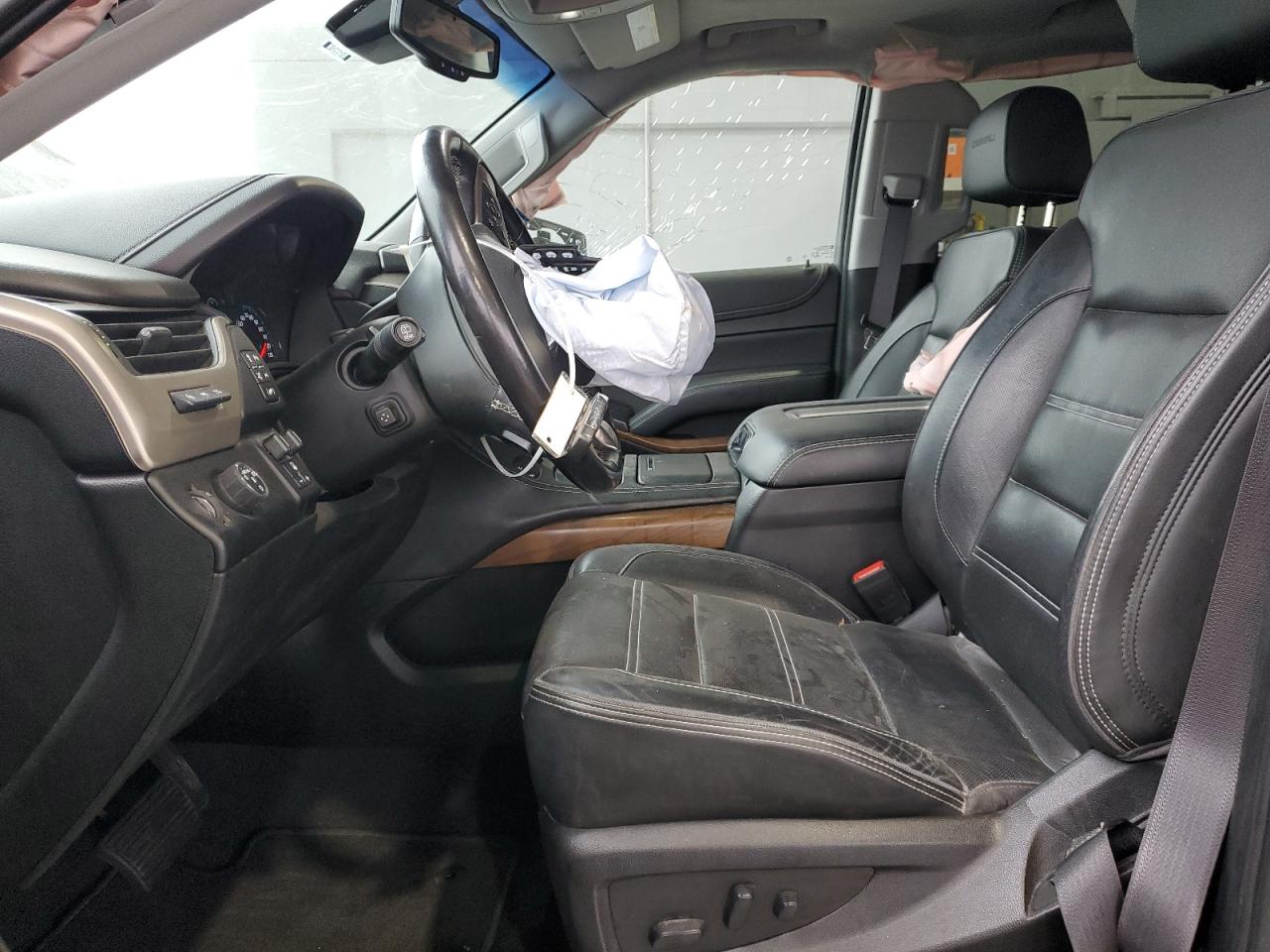 2019 GMC Yukon VIN 1GKS1CKJ7KR383385 Copart auction photo, rollover / front end damage thumbnail 7