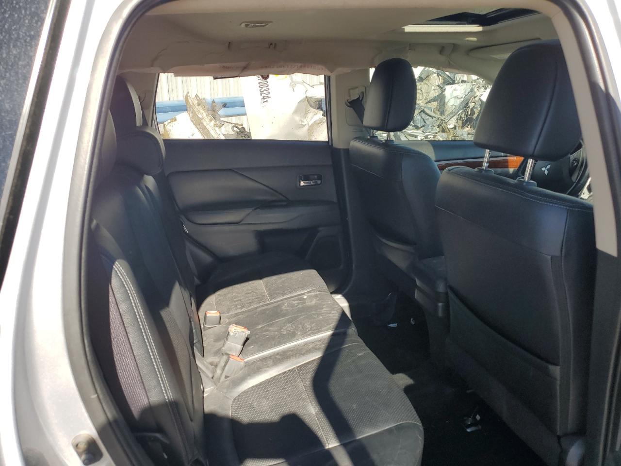 2015 Mitsubishi Outlander VIN JA4JZ4AX5FZ005710 Copart auction photo, side / undercarriage damage thumbnail 11