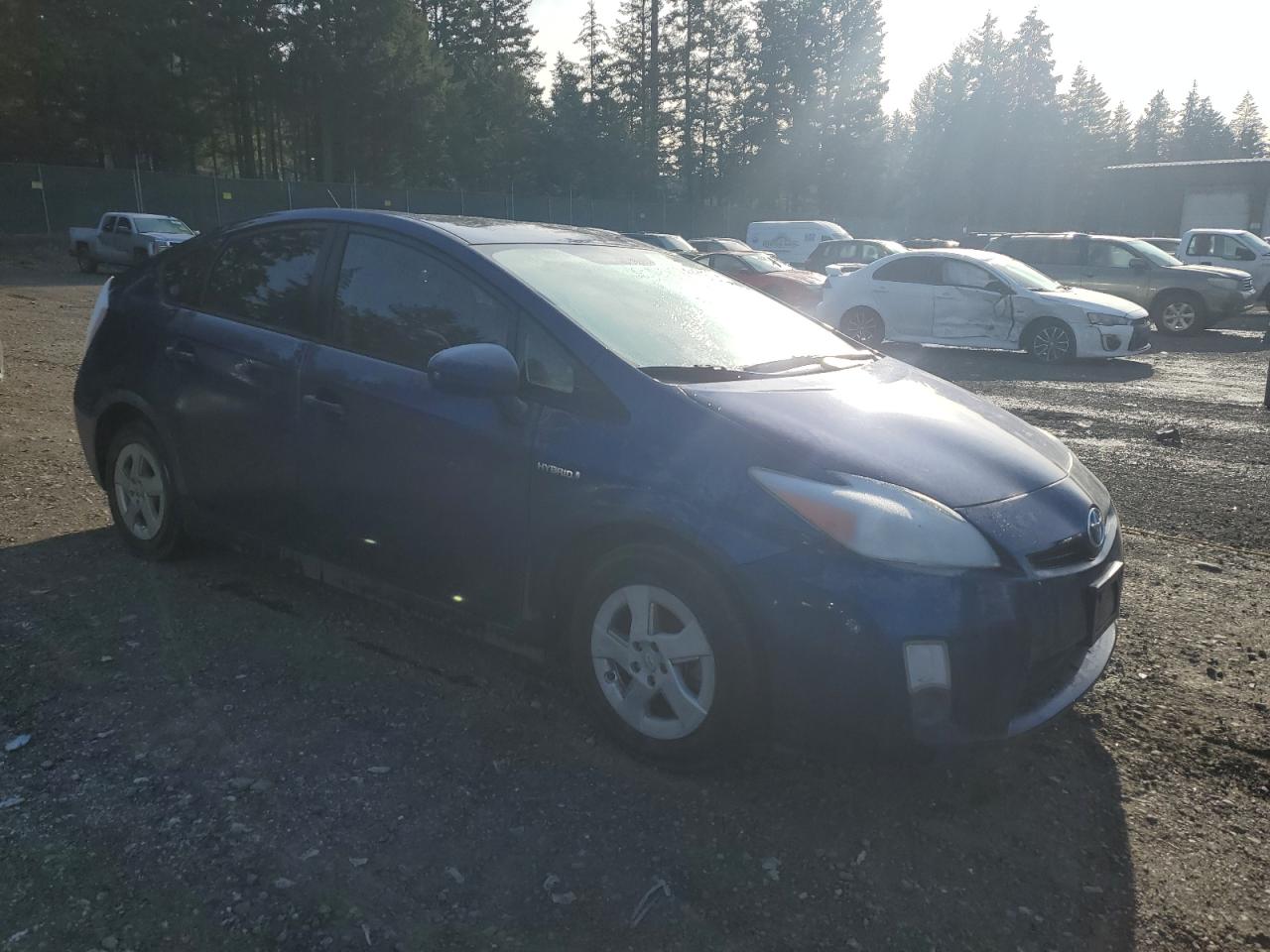 2011 Toyota Prius VIN JTDKN3DU1B0248947 Copart auction photo, side damage thumbnail 4