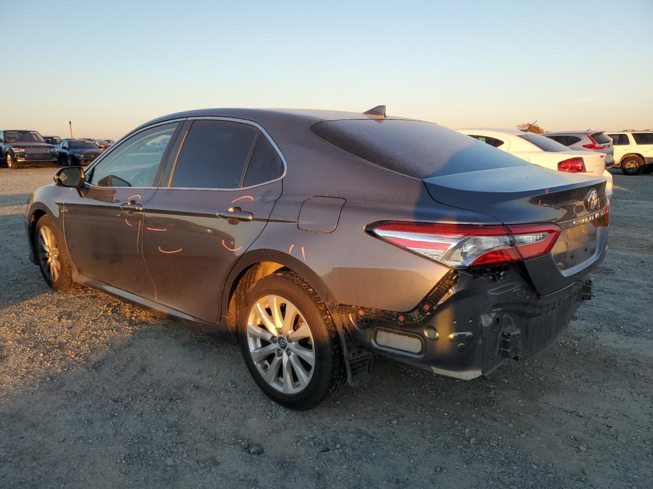 2019 Toyota Camry VIN 4T1B11HK9KU779200 Copart auction photo, rear end damage thumbnail 2