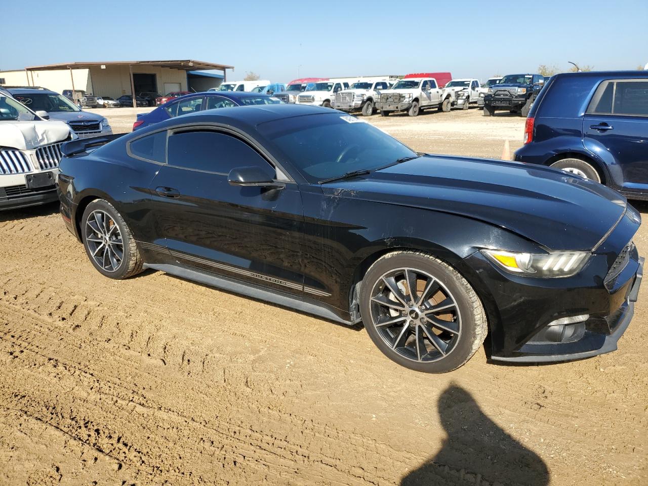 2015 Ford Mustang VIN 1FA6P8TH5F5375633 Copart auction photo, mechanical / minor dent/scratches damage thumbnail 4