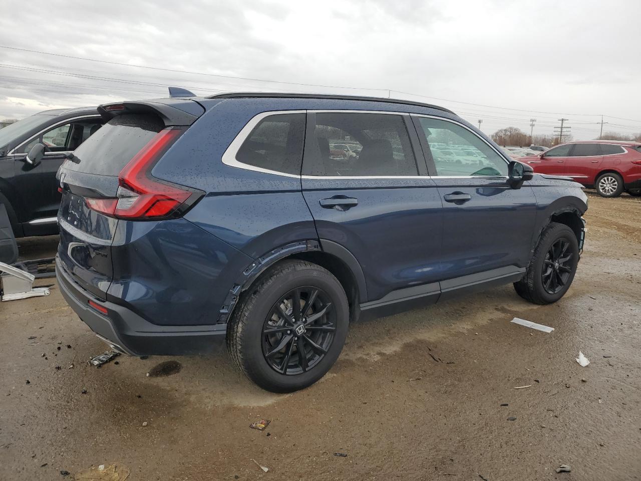 2024 Honda CR-V VIN 7FARS6H58RE026448 Copart auction photo, front end damage thumbnail 3