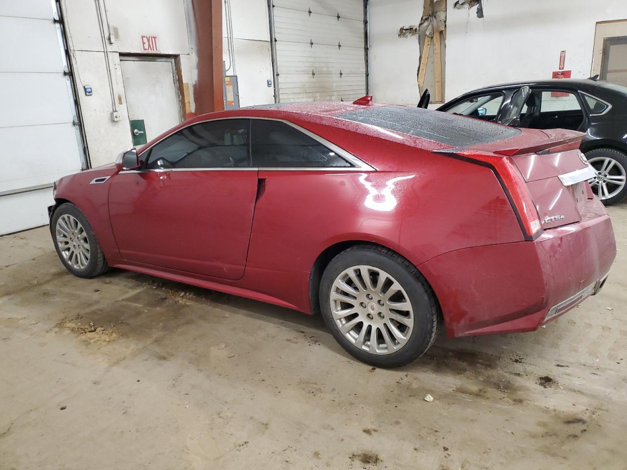 2012 Cadillac CTS VIN 1G6DL1E31C0156430 Copart auction photo, front end / undercarriage damage thumbnail 2