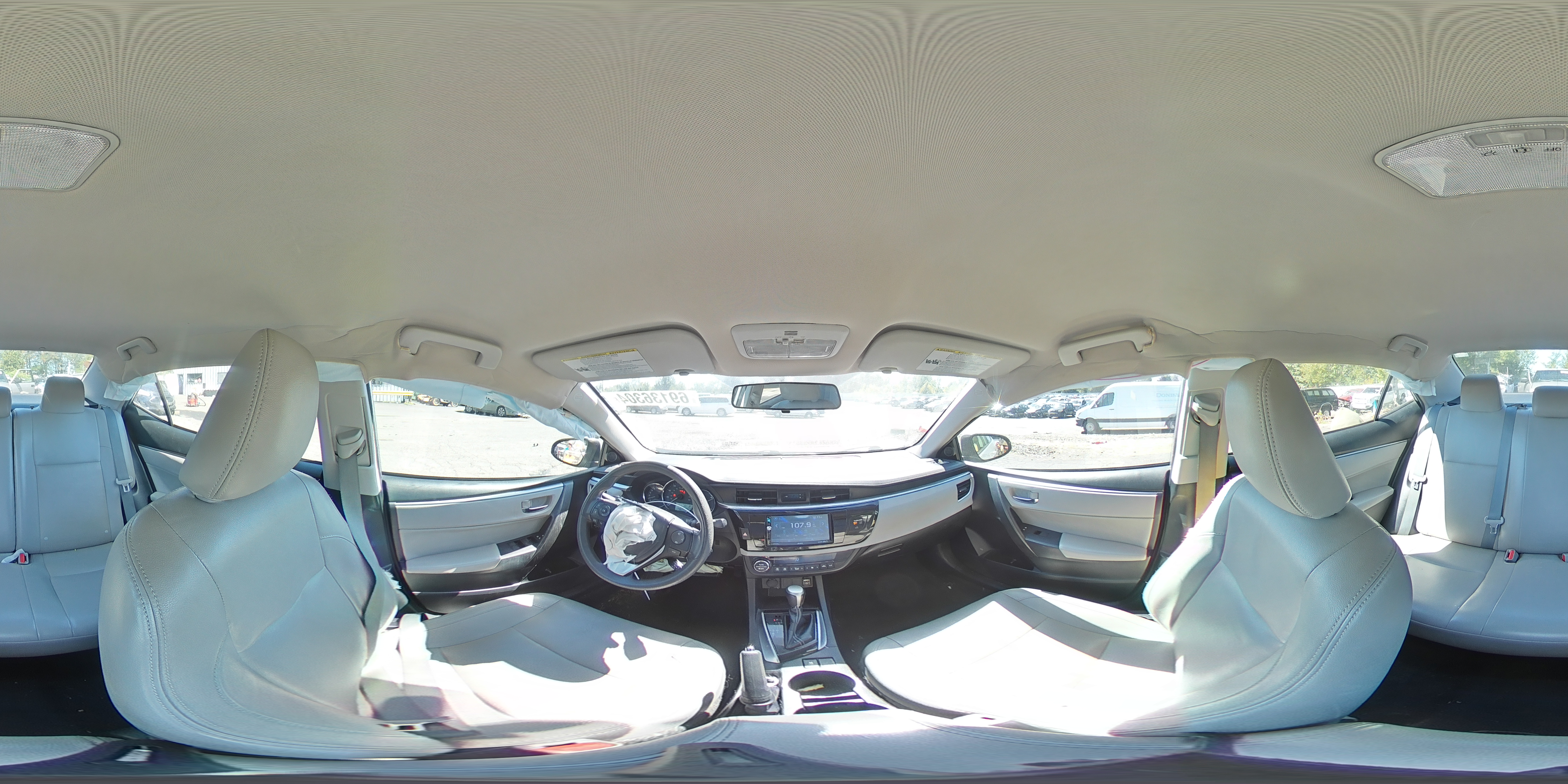 2014 Toyota Corolla VIN 2T1BURHE8EC066648 Copart auction photo, front end / side damage thumbnail 13