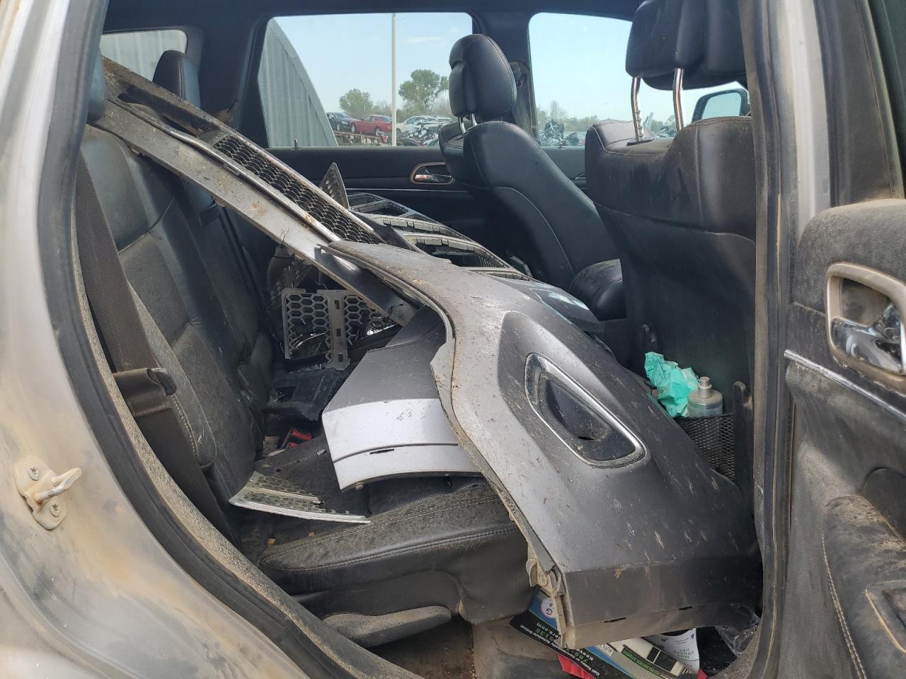 2015 Jeep Grand Cherokee VIN 1C4RJFBG5FC865605 Copart auction photo, front end / top/roof damage thumbnail 10