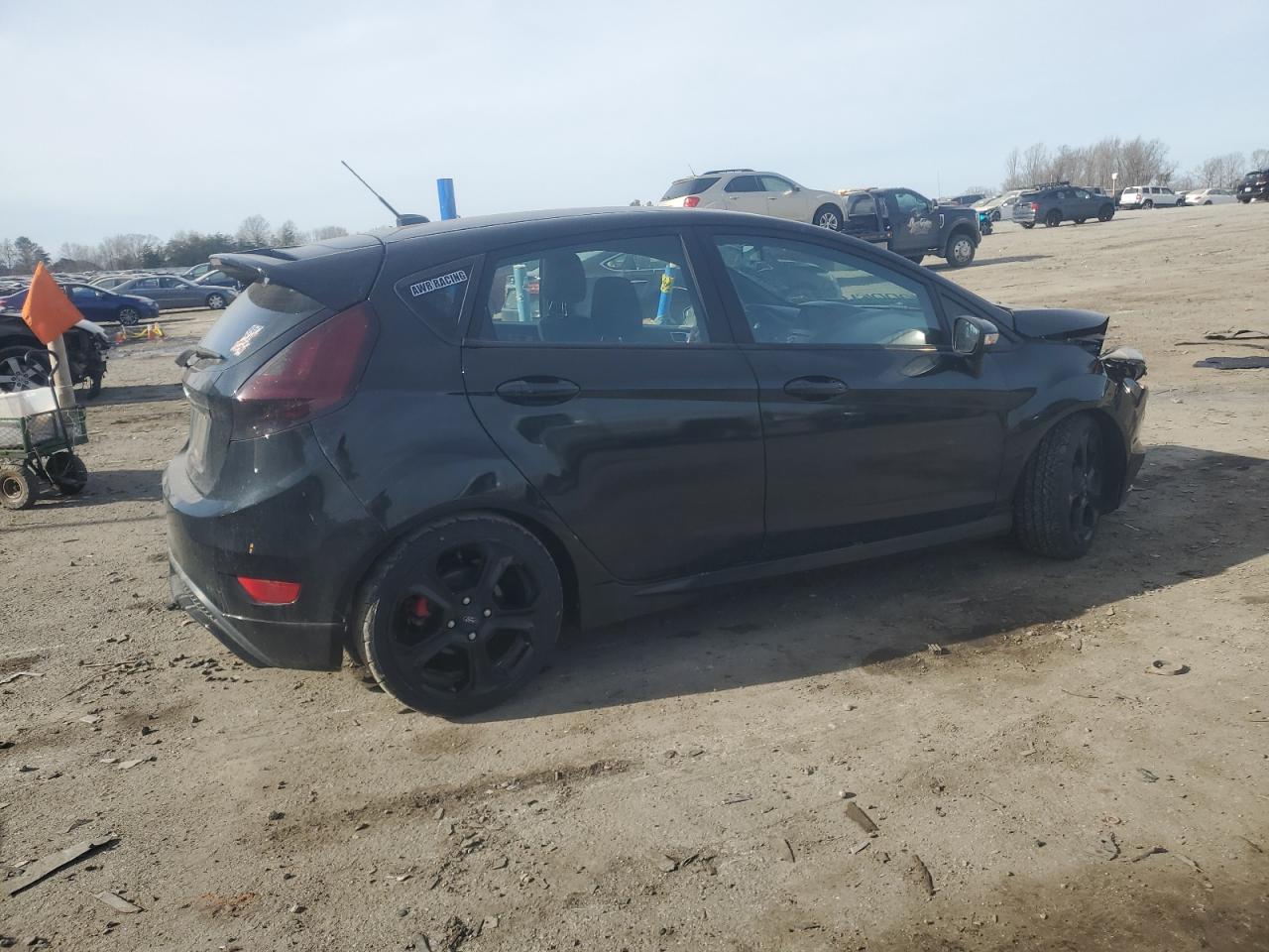 2016 Ford Fiesta VIN 3FADP4GX3GM106480 Copart auction photo, front end / minor dent/scratches damage thumbnail 3