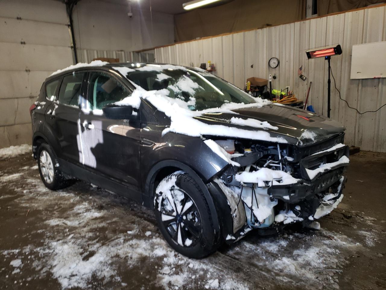 2019 Ford Escape VIN 1FMCU0F79KUB90782 Copart auction photo, front end damage thumbnail 4